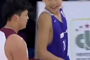 昔日15岁杨瀚森参加耐高比赛：盖帽像姚明、长传像约基奇